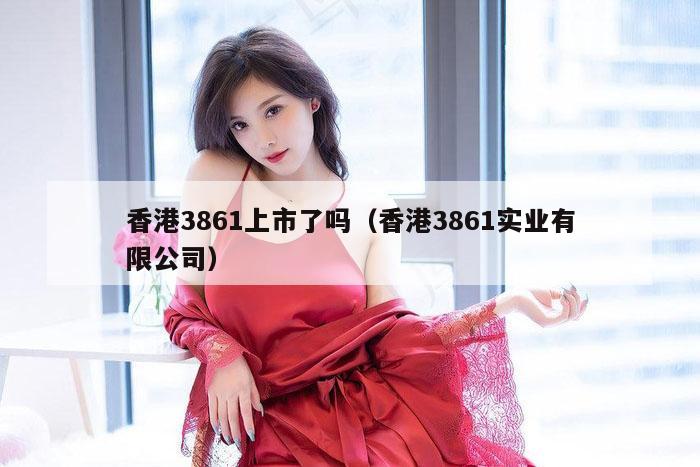 香港3861上市了吗（香港3861实业有限公司）