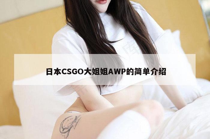 日本CSGO大姐姐AWP的简单介绍